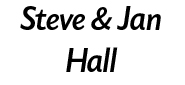 Steve & Jan Hall